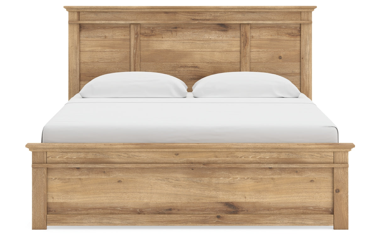 Makidern King Panel Bed