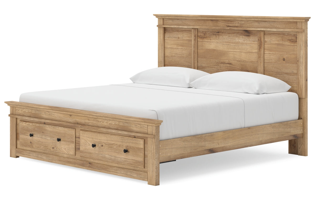Makidern King Panel Storage Bed