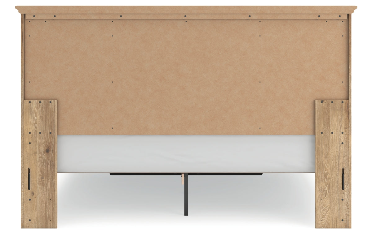 Makidern King Panel Storage Bed