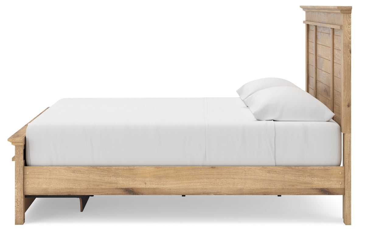 Makidern King Panel Storage Bed