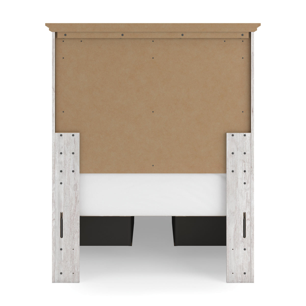 Makidern Twin Panel Bed with Storage