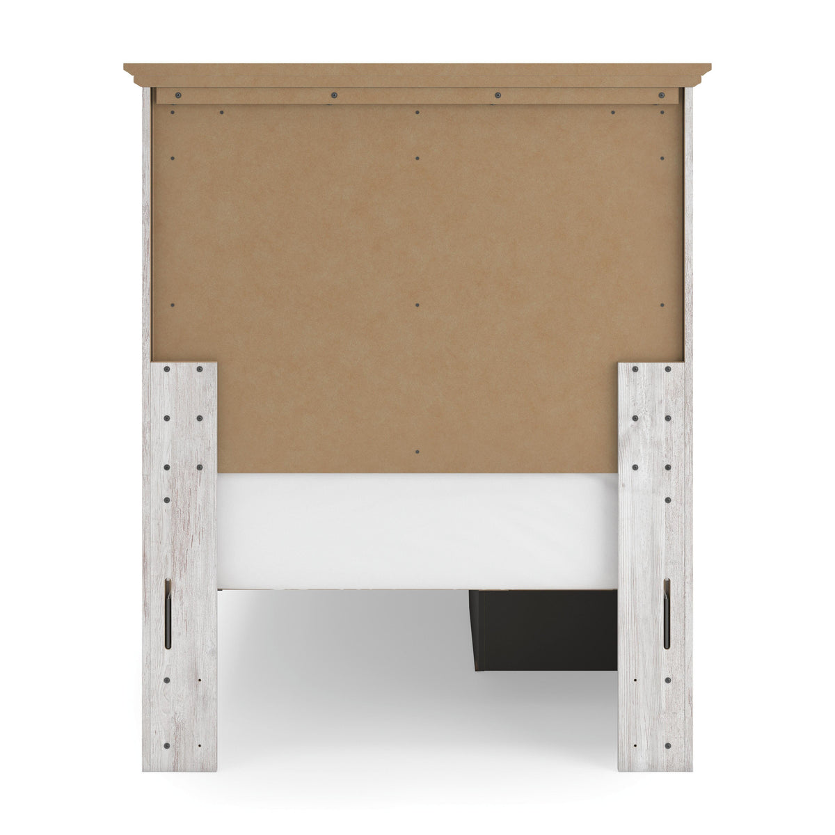 Makidern Twin Panel Bed with Storage