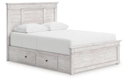 Makidern Queen Panel Storage Bed