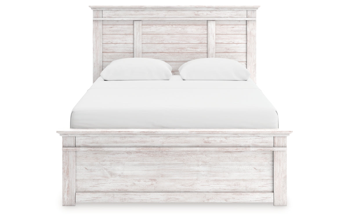 Makidern Queen Panel Storage Bed