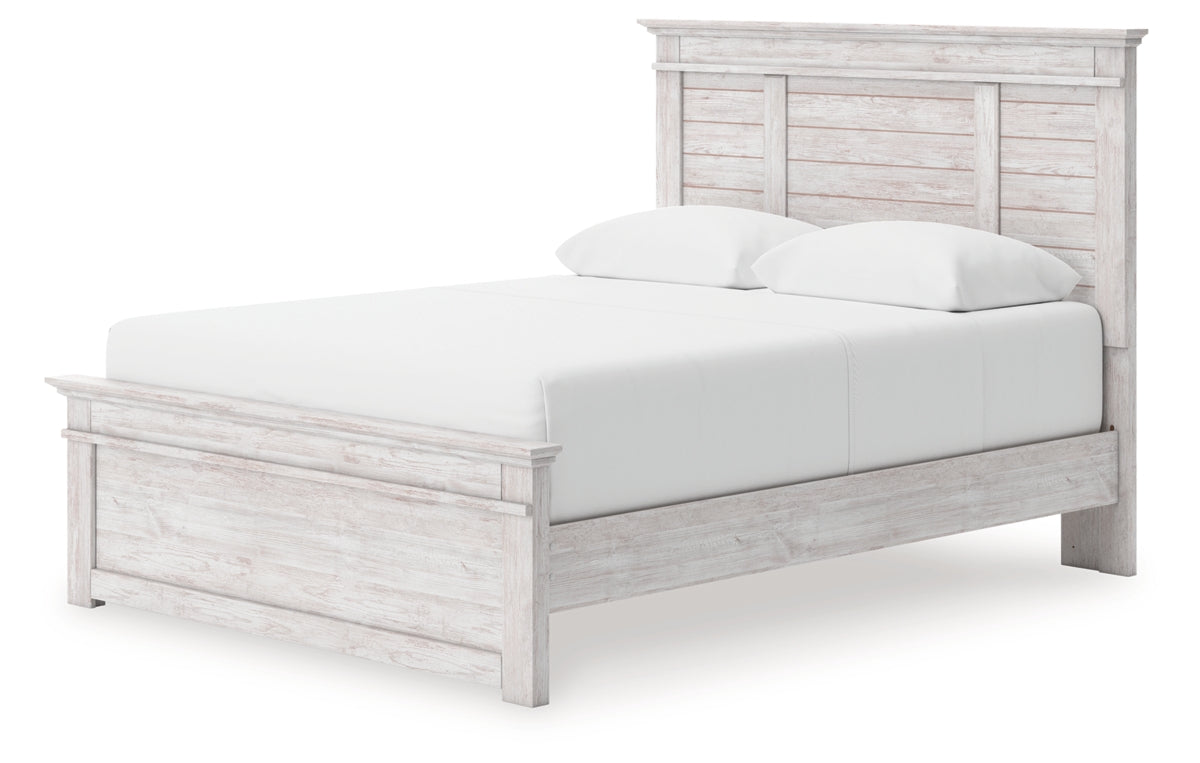 Makidern Queen Panel Storage Bed