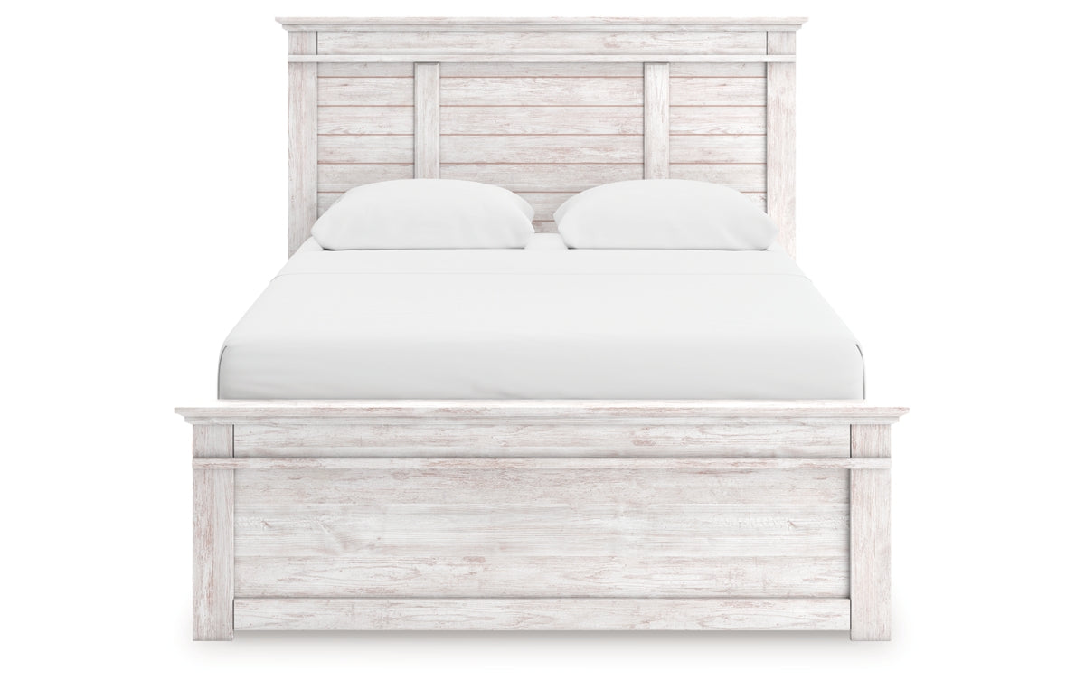 Makidern Queen Panel Storage Bed