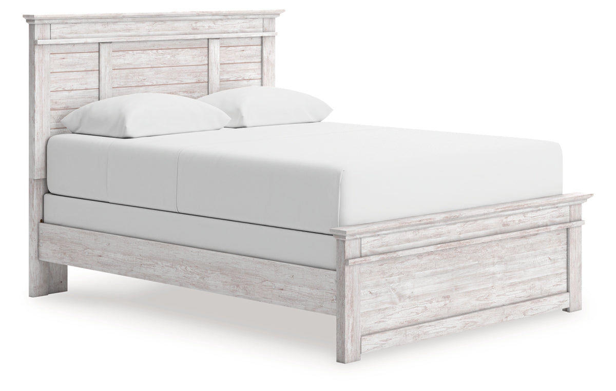 Makidern Queen Panel Bed