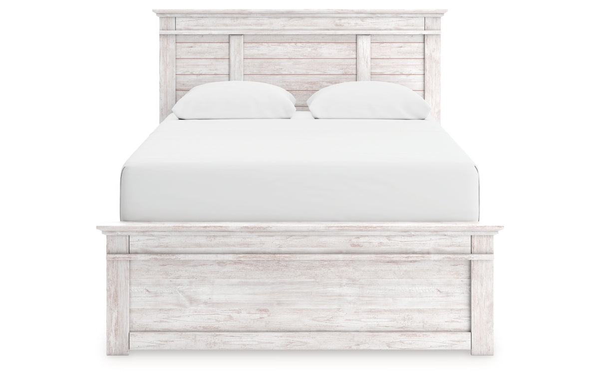 Makidern Queen Panel Bed