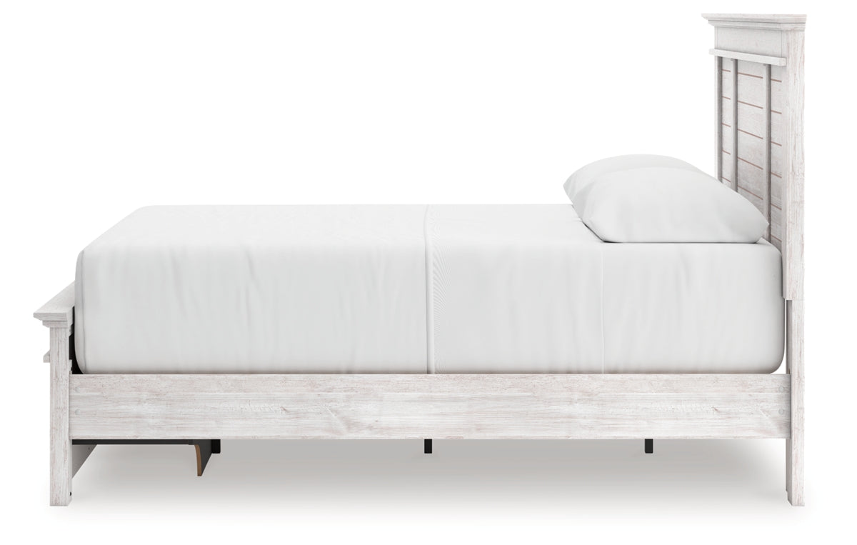 Makidern Queen Panel Storage Bed