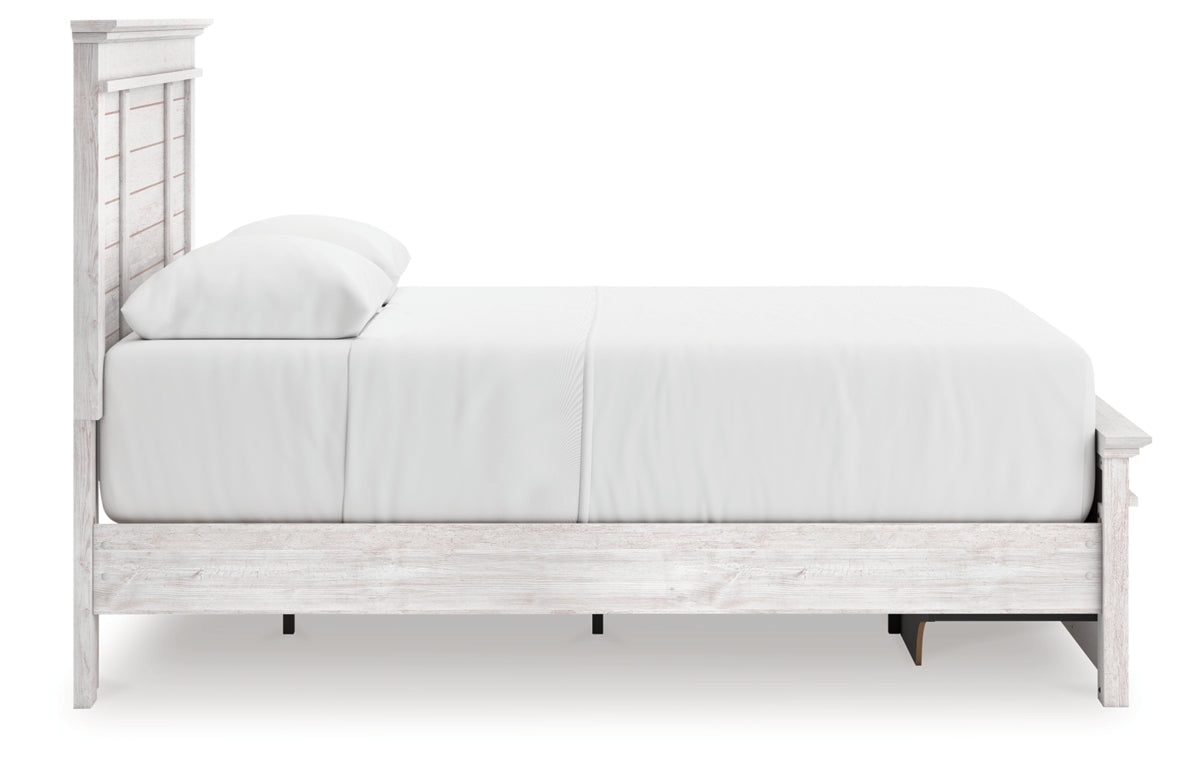 Makidern Queen Panel Storage Bed