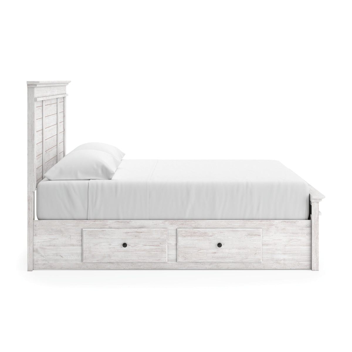 Makidern King Panel Storage Bed