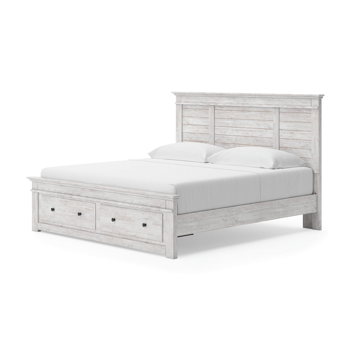 Makidern King Panel Storage Bed