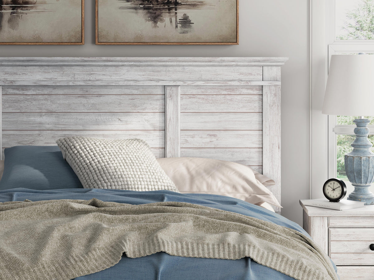 Makidern King Panel Storage Bed