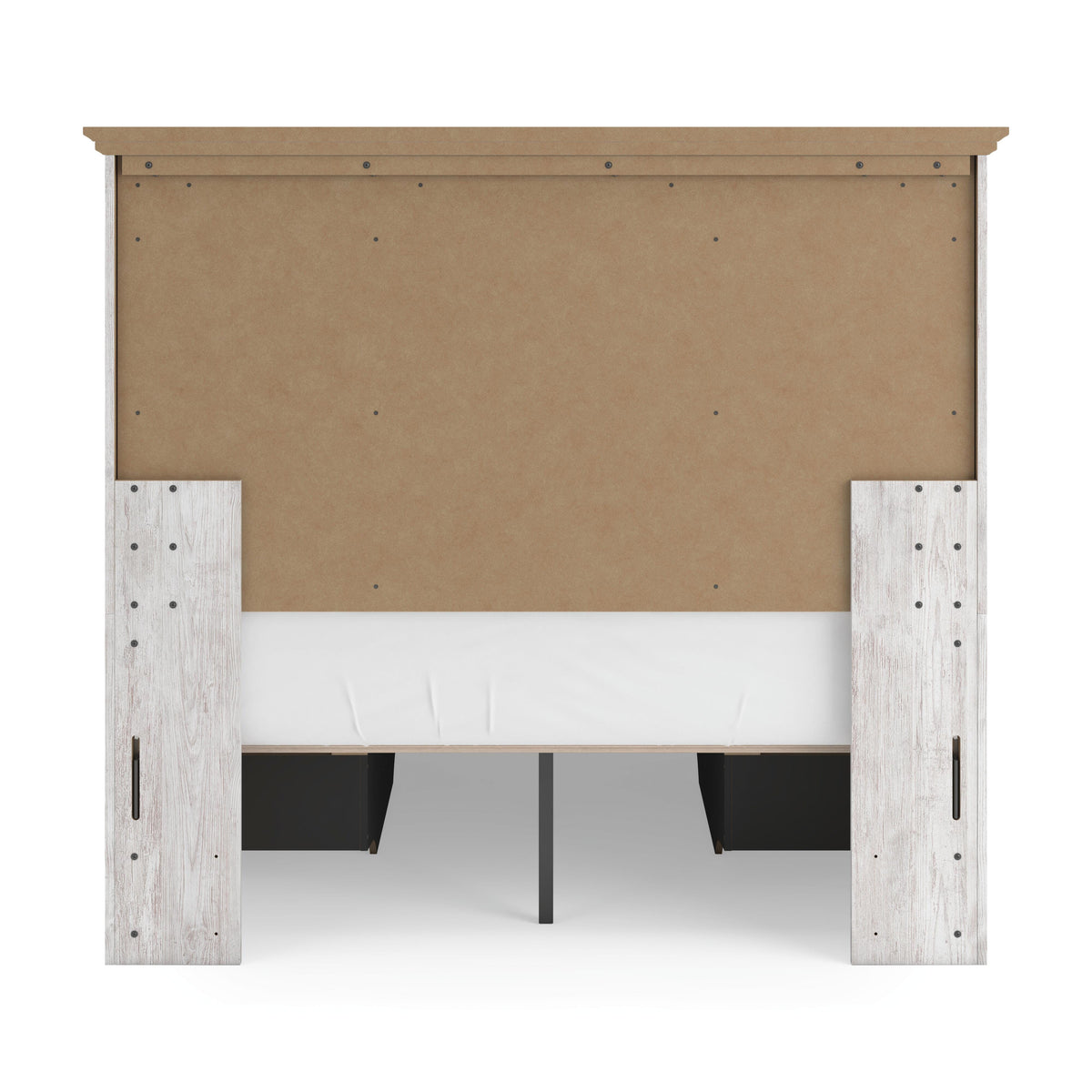Makidern Full Panel Bed with Storage