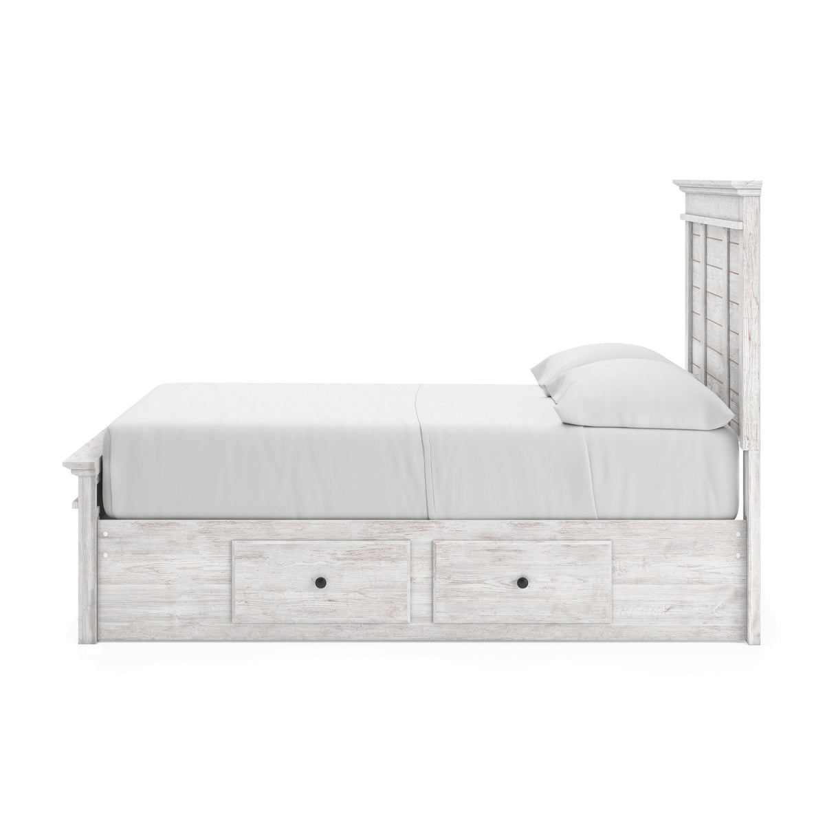 Makidern Full Panel Bed with Storage