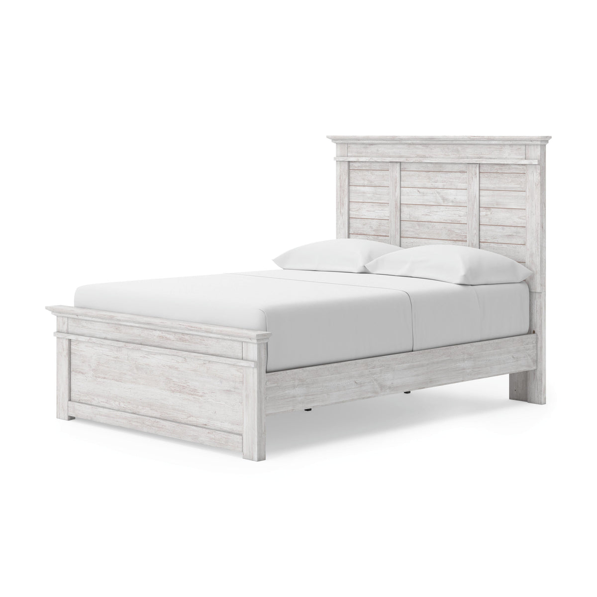 Makidern Full Panel Bed with Storage