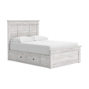 Makidern Full Panel Bed with Storage