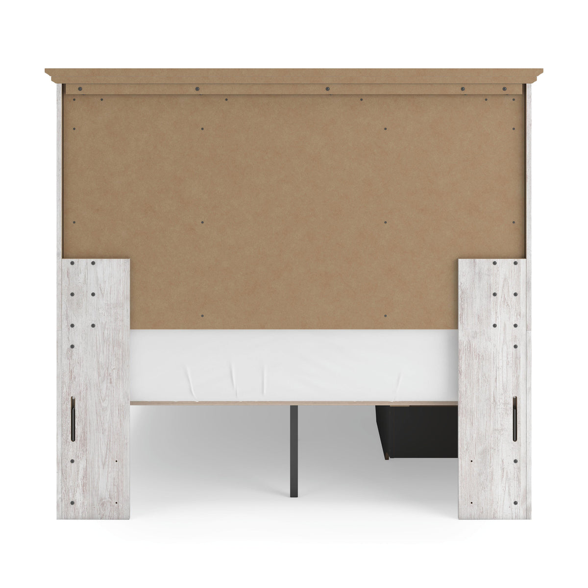 Makidern Full Panel Bed with Storage