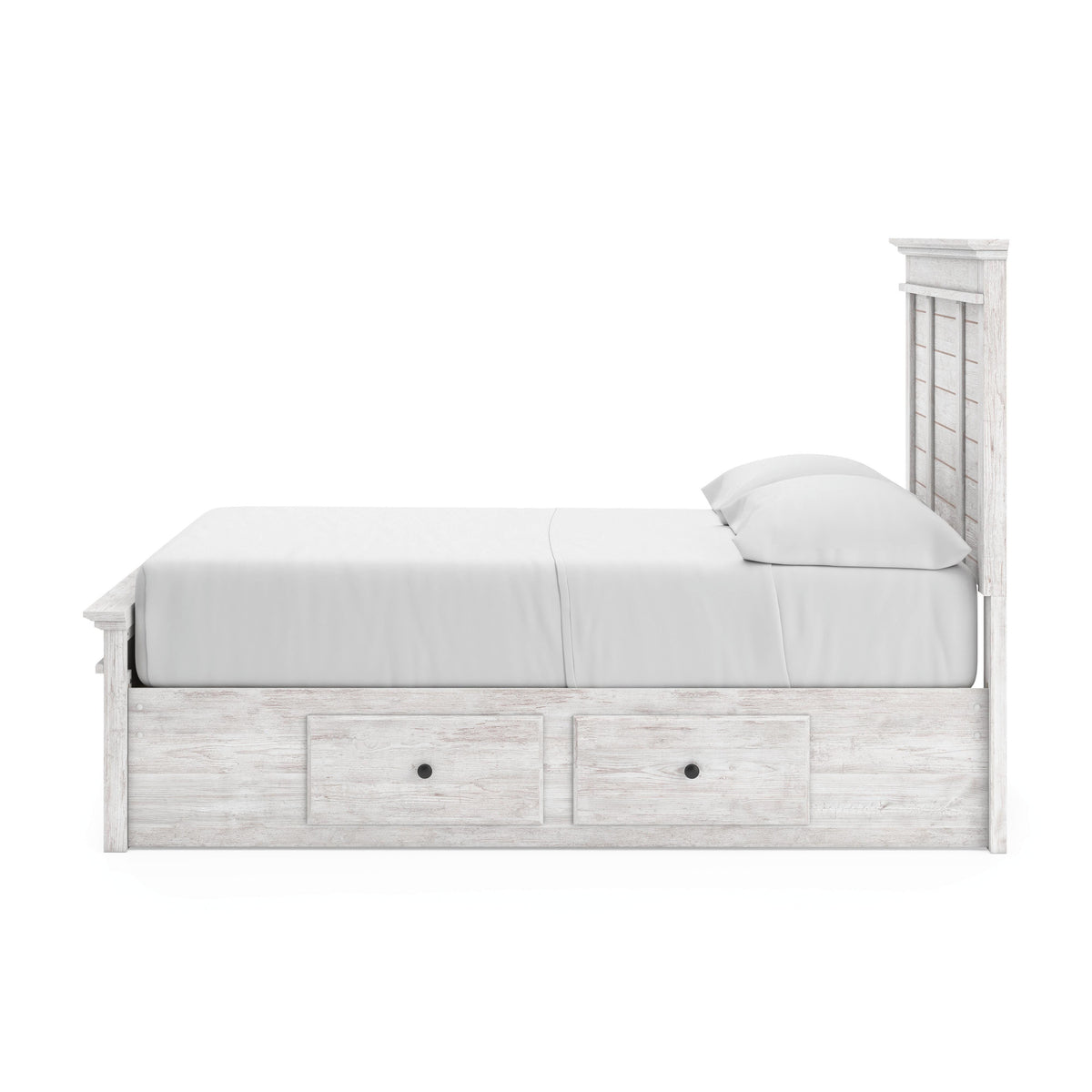 Makidern Full Panel Bed with Storage