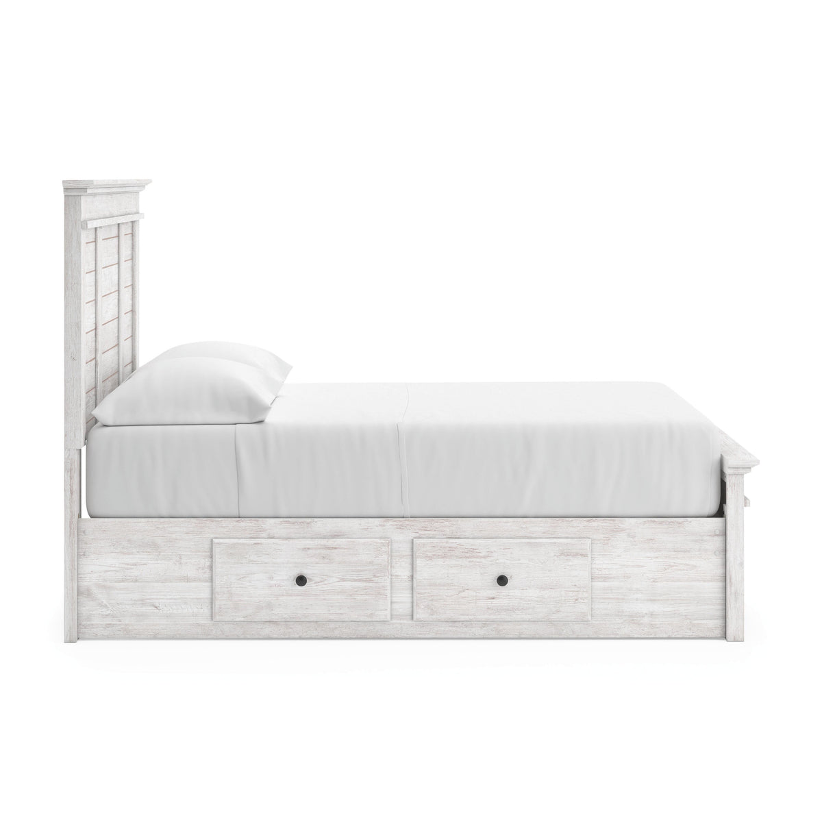 Makidern Full Panel Bed with Storage