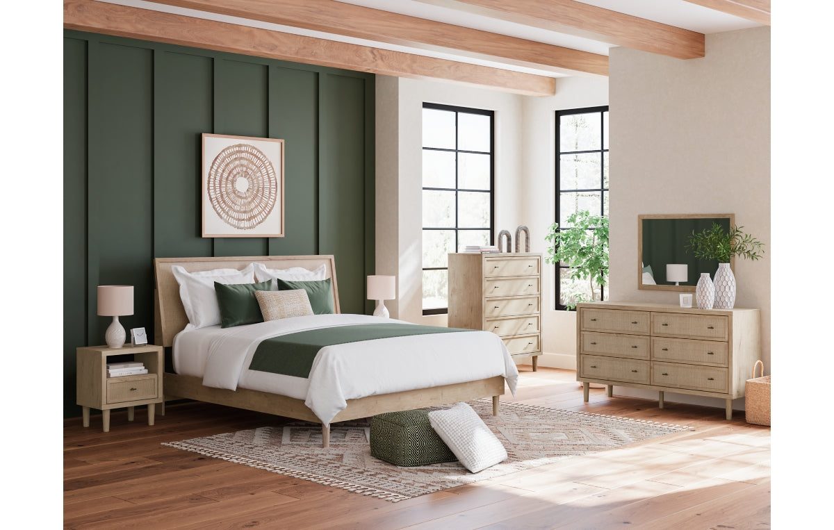 Cielden King Panel Bed