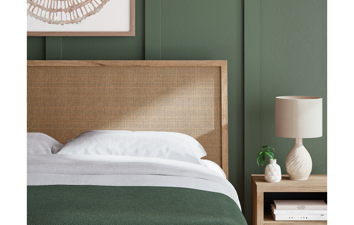 Cielden King Panel Headboard, Dresser, Mirror and Chest