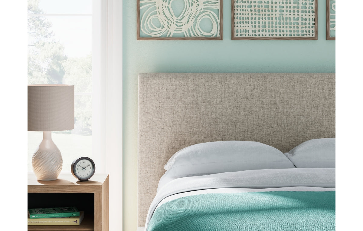 Cielden Full Upholstered Bed with Roll Slats