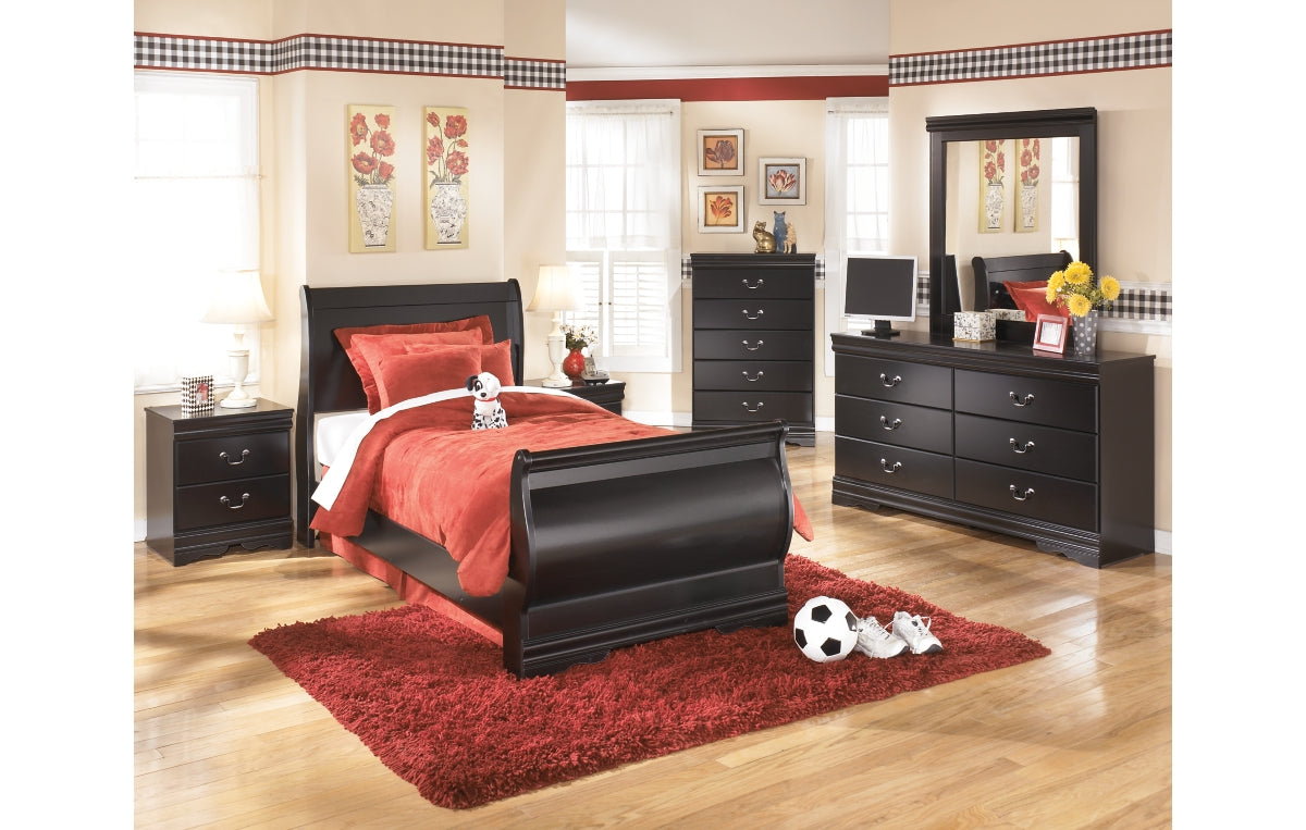 Huey Vineyard Twin Sleigh Bed