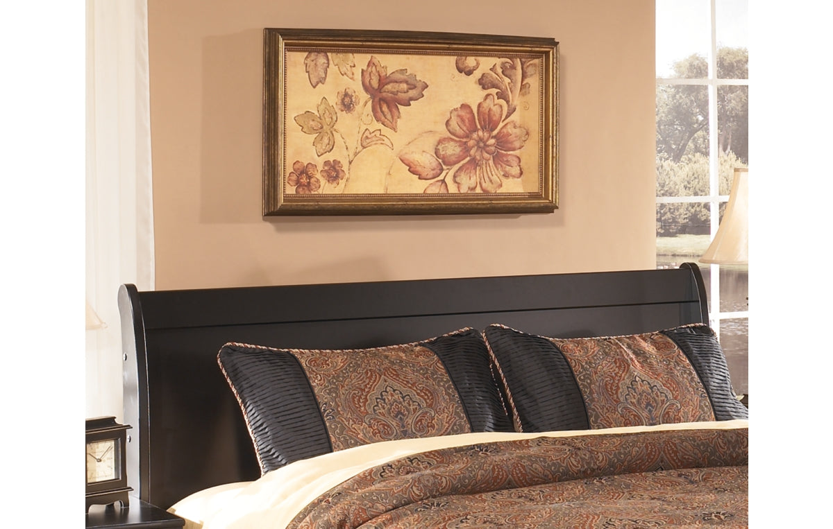 Huey Vineyard Queen Sleigh Headboard