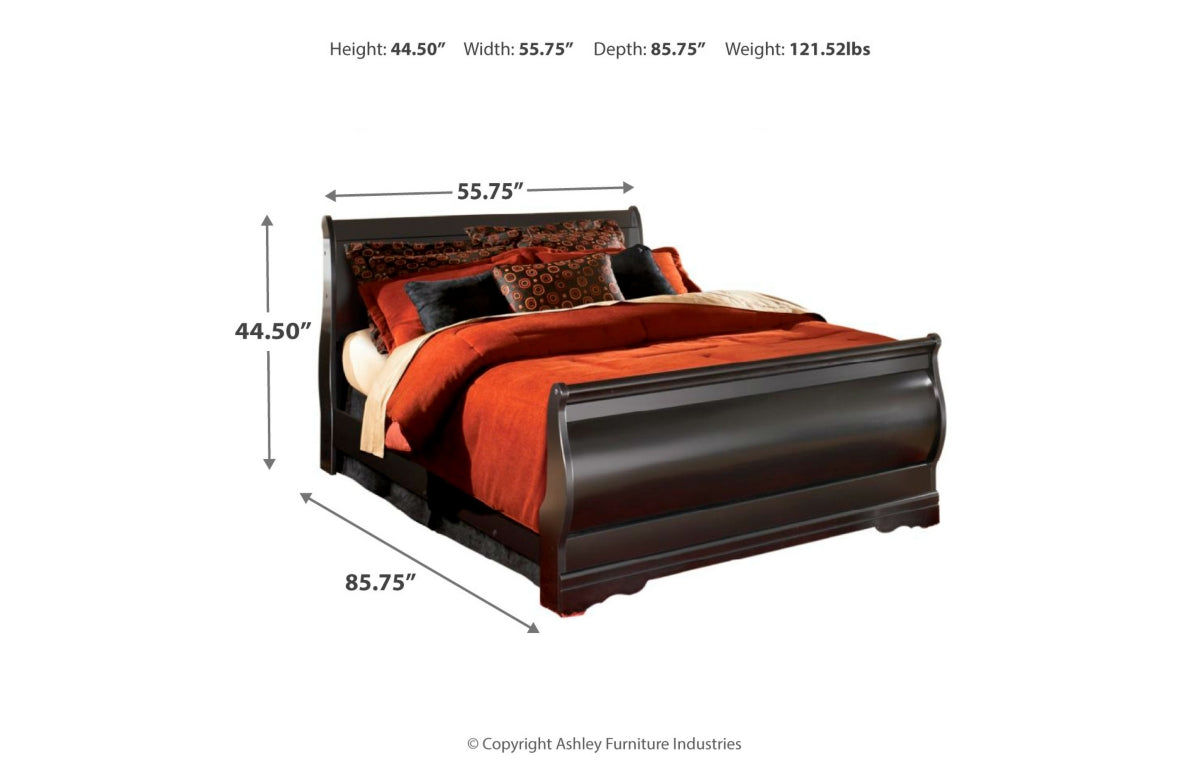Huey Vineyard Full Sleigh Bed