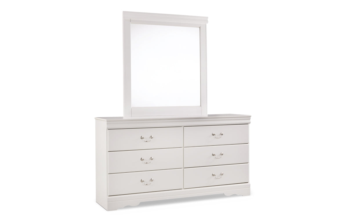 Anarasia Queen Sleigh Headboard, Dresser and Mirror
