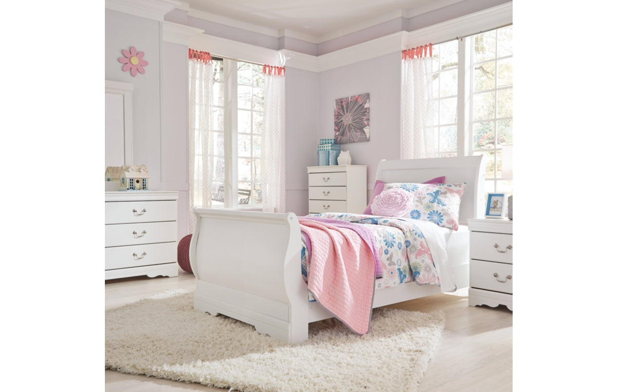 Anarasia Twin Sleigh Bed