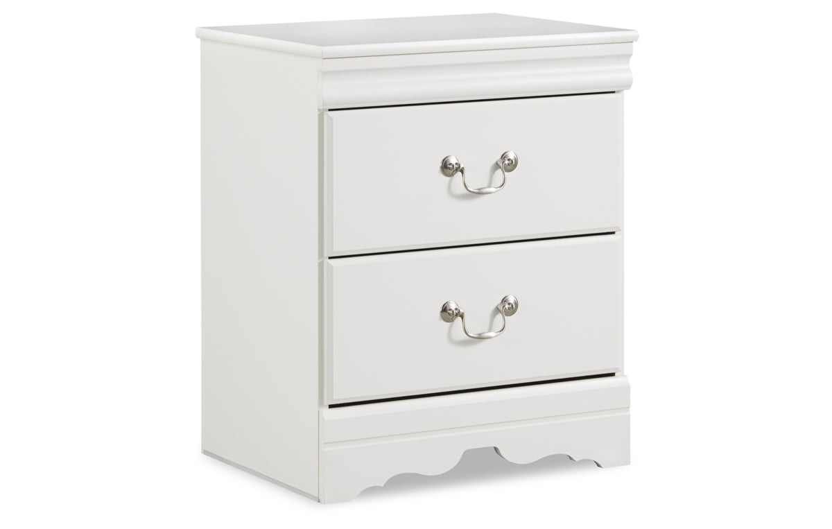 Anarasia Twin Sleigh Headboard, Dresser, Mirror, Chest and Nightstand