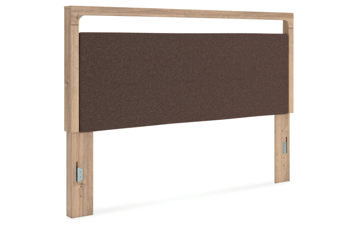 Kinlanni King Upholstered Panel Headboard
