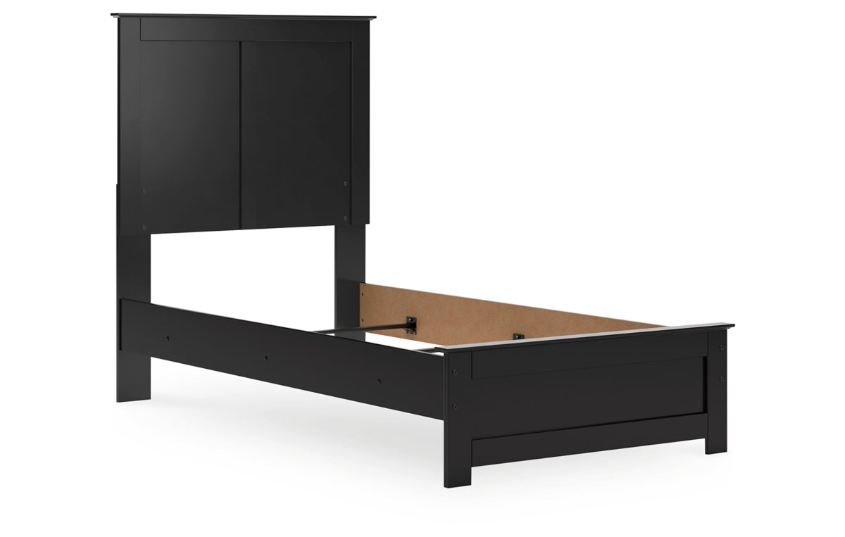 Maribel Twin Panel Bed, Dresser, Mirror, Chest and Nightstand