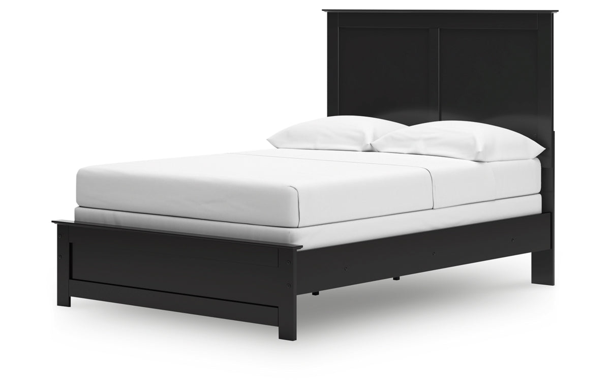 Maribel Full Panel Bed, Dresser, Mirror, Chest and Nightstand