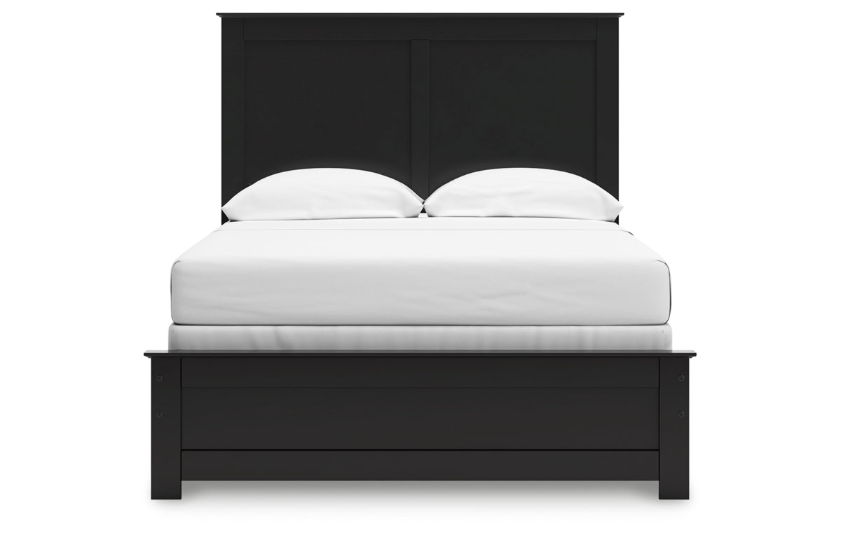 Maribel Full Panel Bed, Dresser, Mirror, Chest and Nightstand