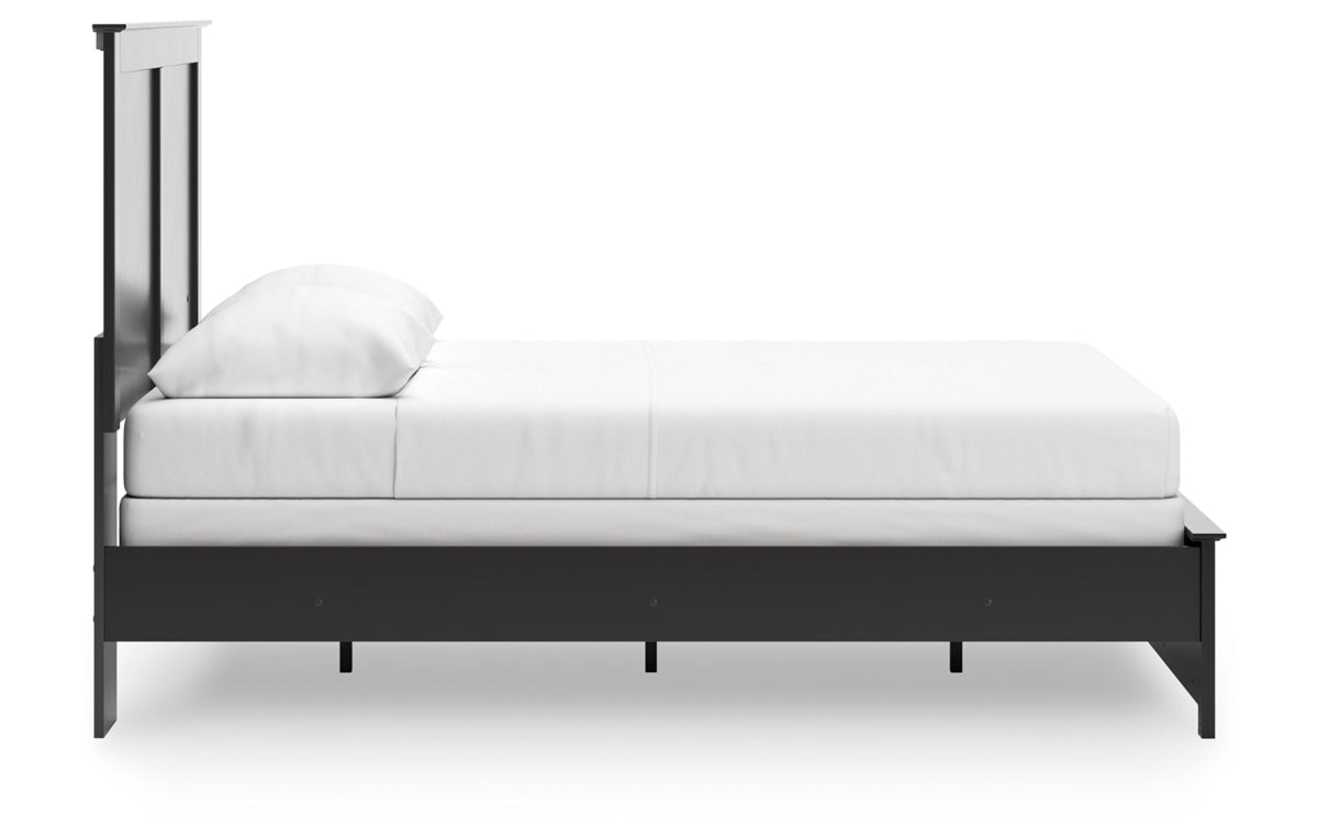 Maribel Queen Panel Bed, Dresser and Mirror