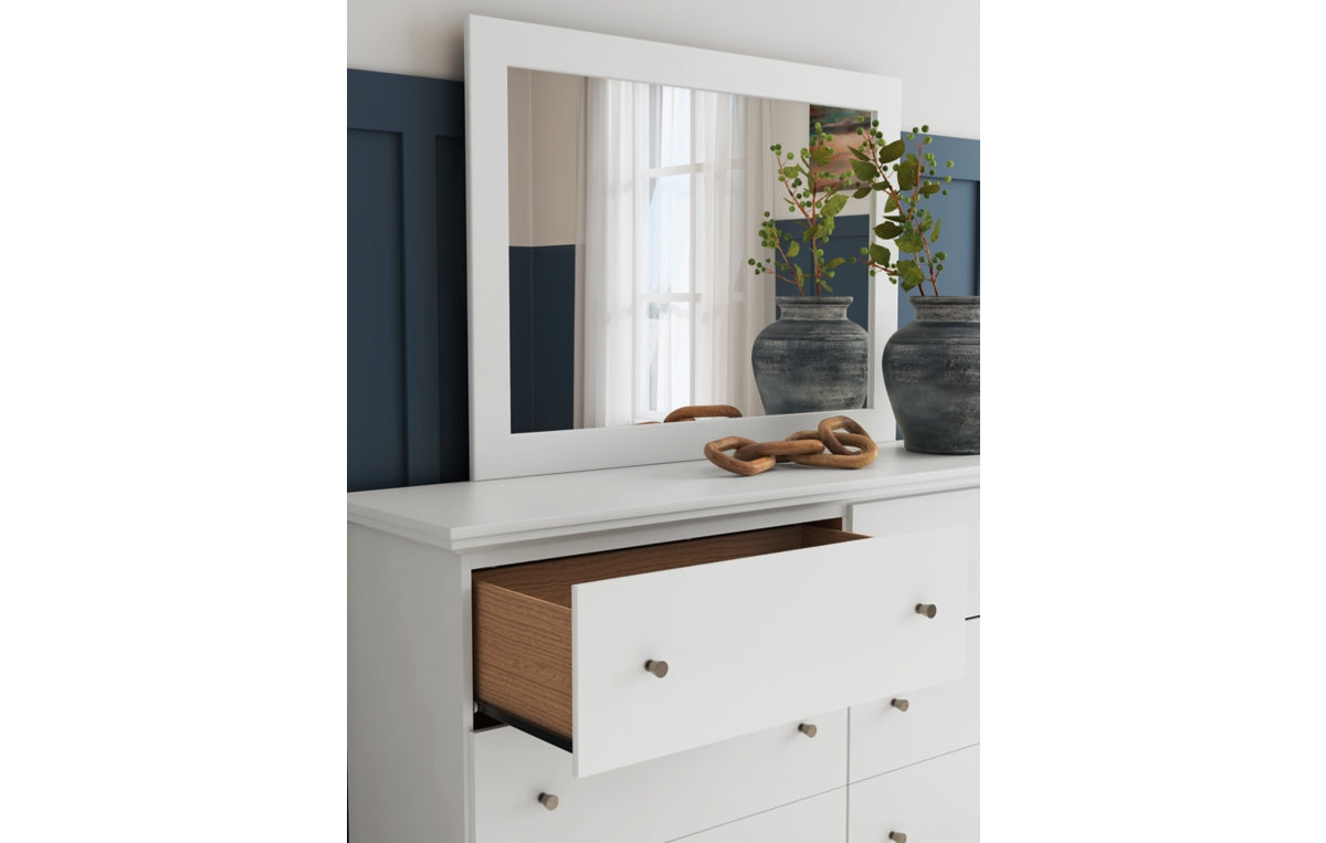 Bostwick Shoals Queen Panel Bed, Dresser, Mirror, Chest and Nightstand