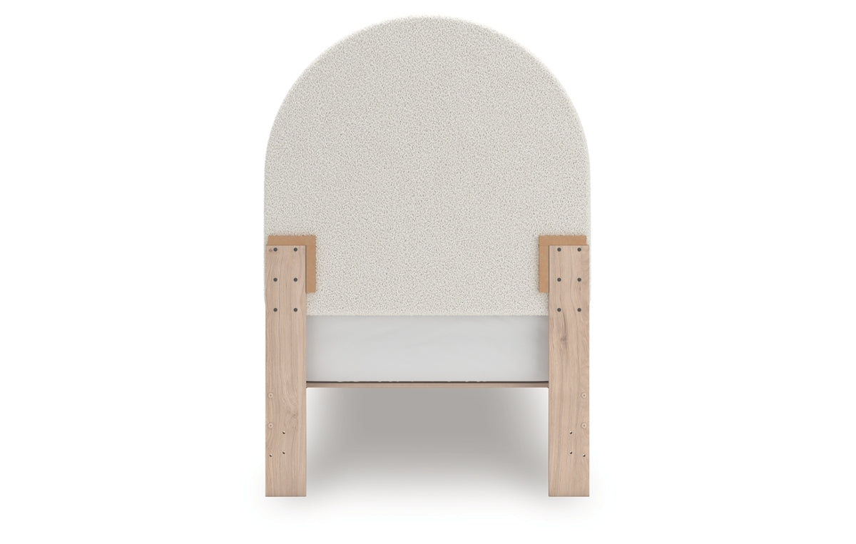 Arloster Twin Upholstered Panel Bed