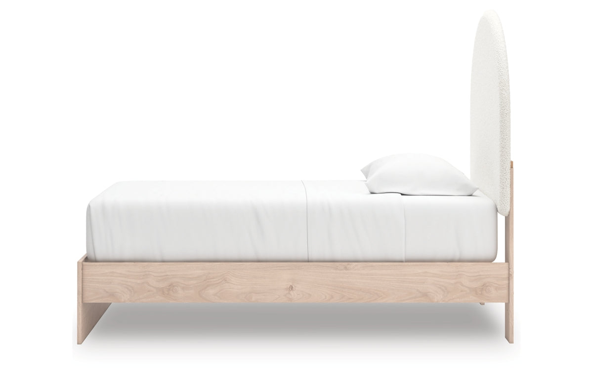 Arloster Twin Upholstered Panel Bed