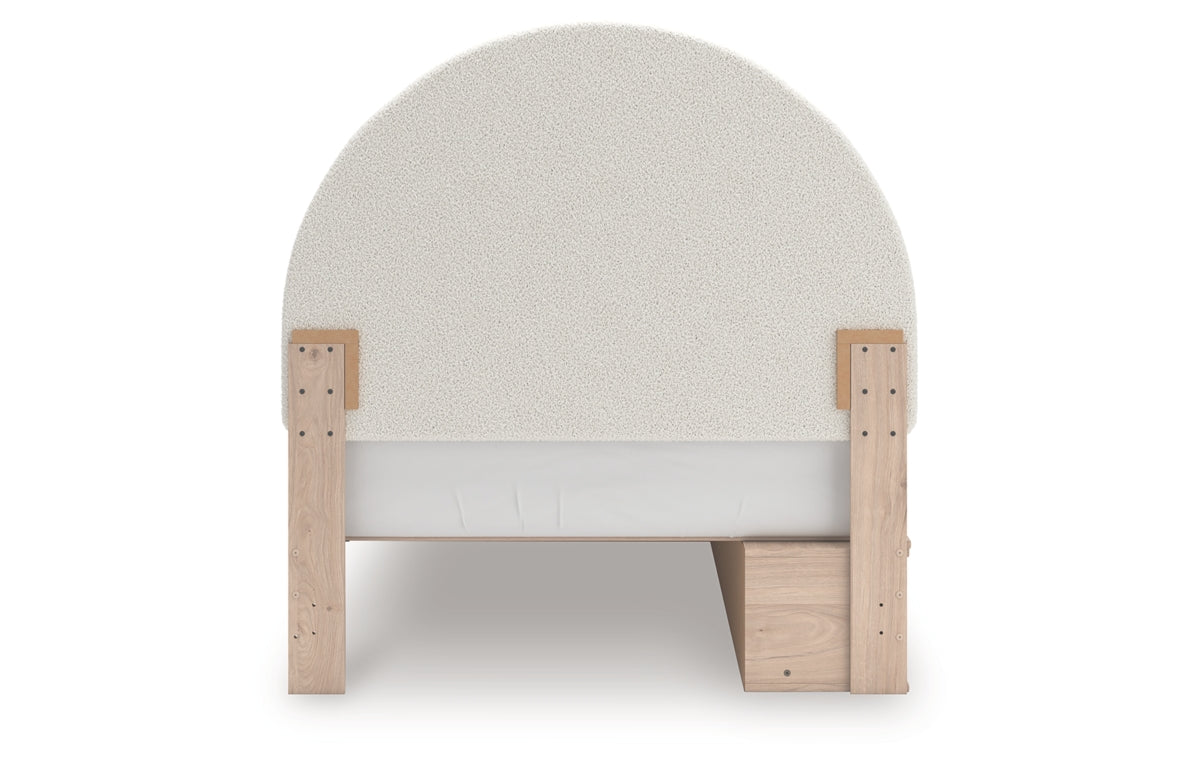 Arloster Full Upholstered Panel Bed with Storage