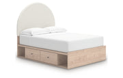 Arloster Full Upholstered Panel Bed with Storage