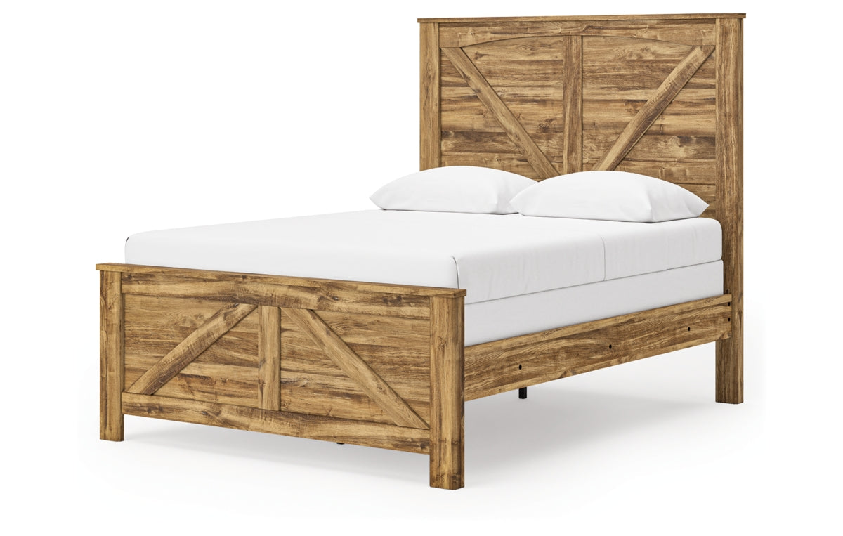 Maystonna Queen Crossbuck Panel Bed
