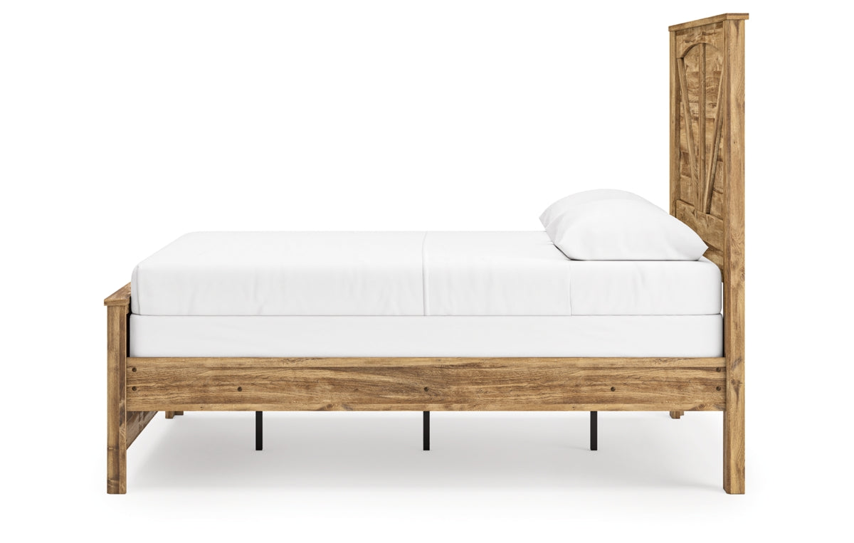 Maystonna Queen Crossbuck Panel Bed