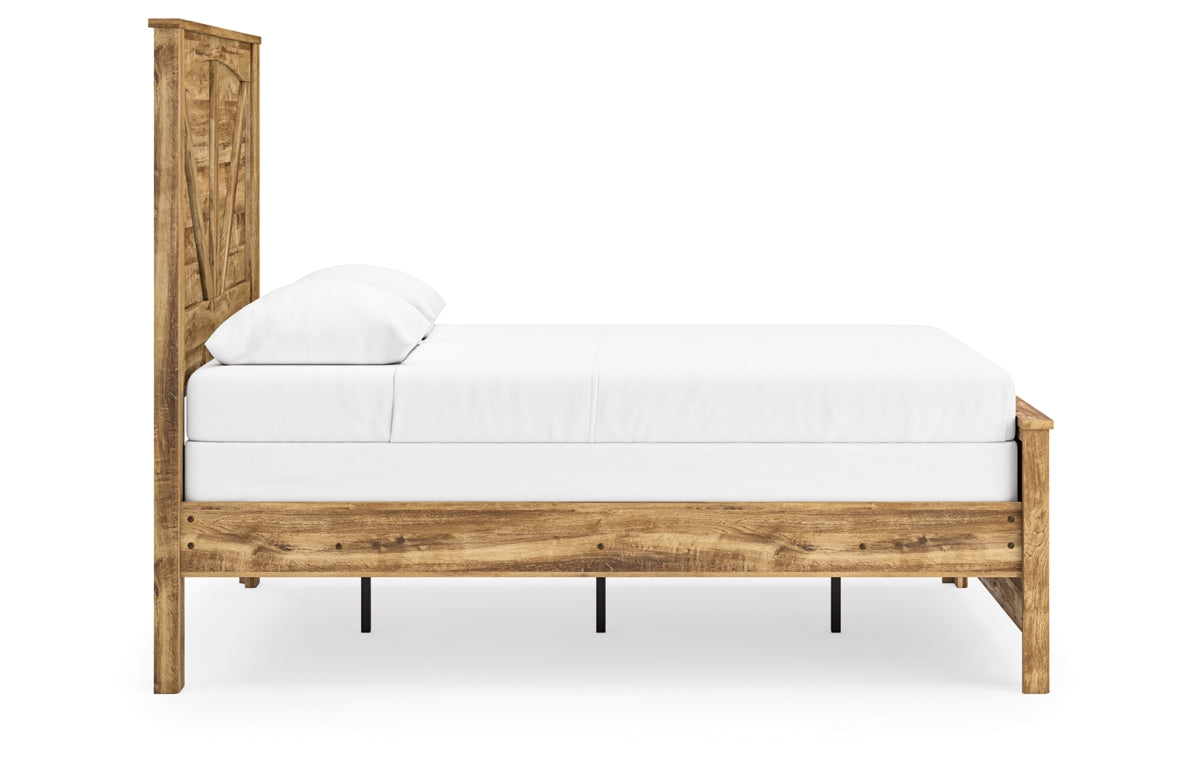 Maystonna Queen Crossbuck Panel Bed