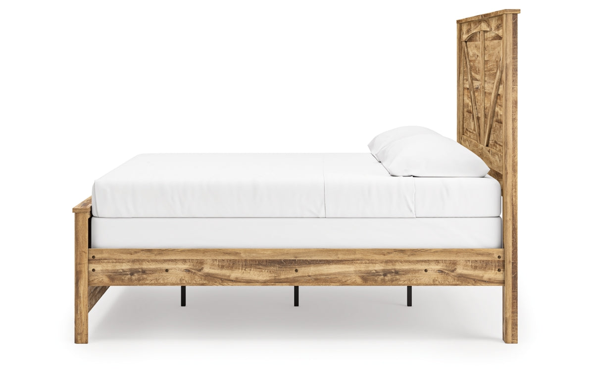 Maystonna King Crossbuck Panel Bed