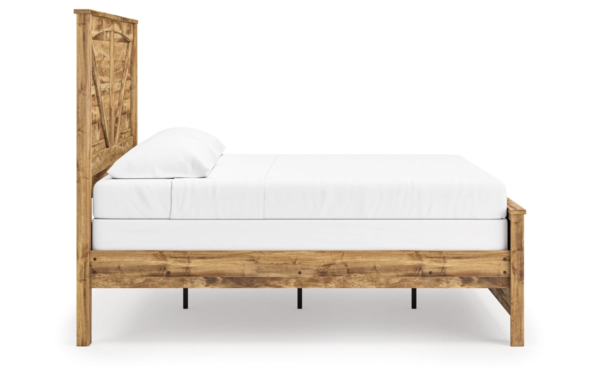 Maystonna King Crossbuck Panel Bed