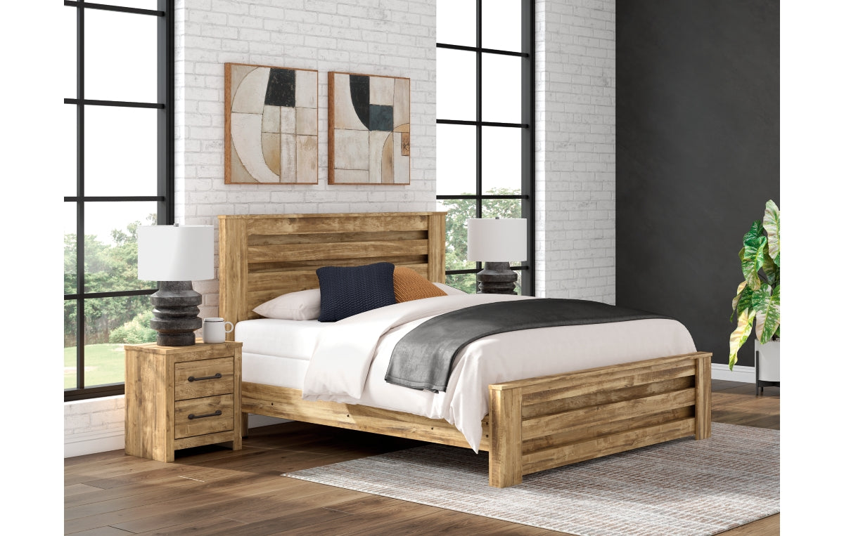 Maystonna King Panel Bed
