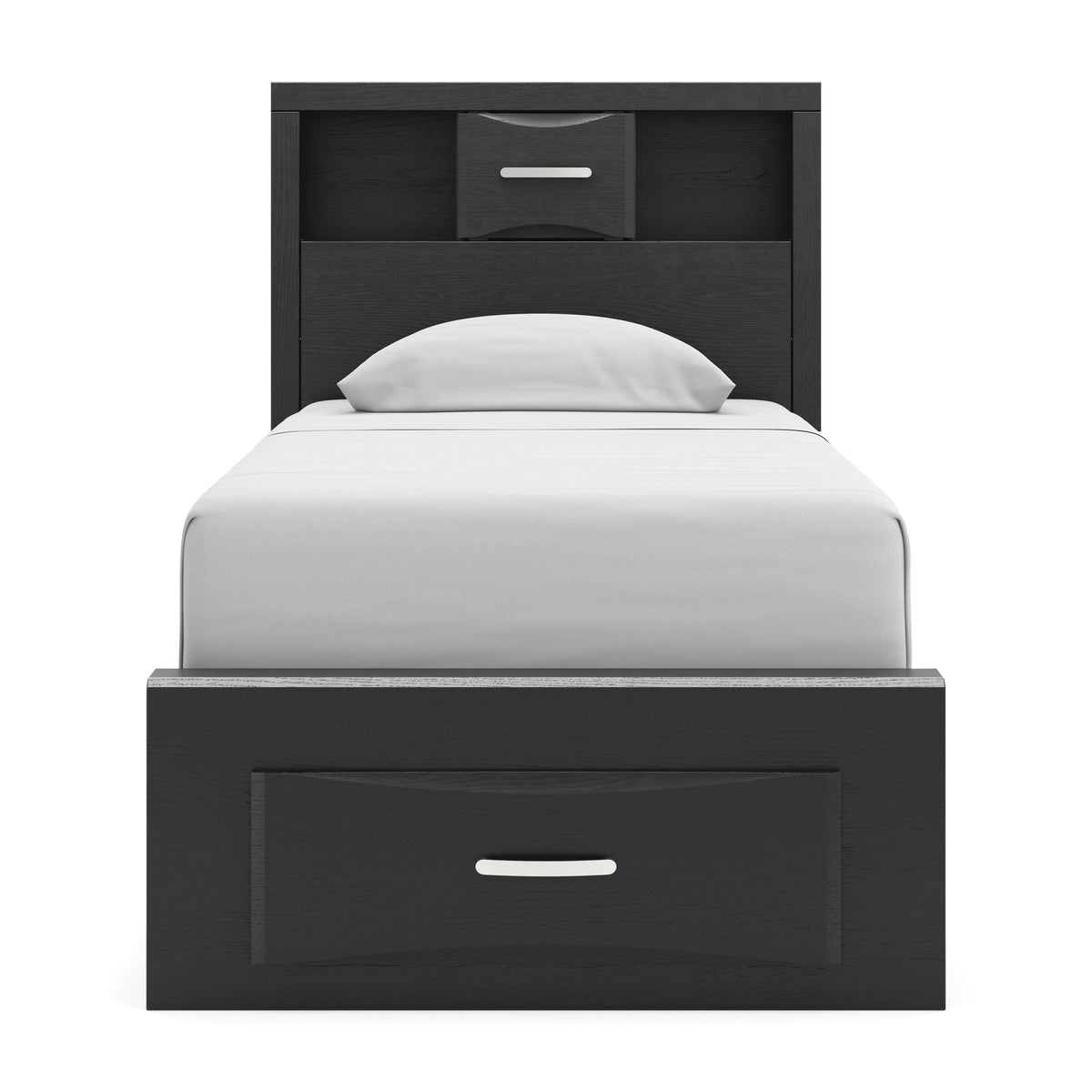Stabotta Twin Bookcase Storage Bed